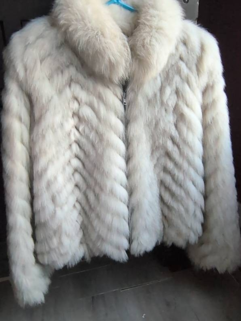 Norwegian Blue Fox Fur Coat